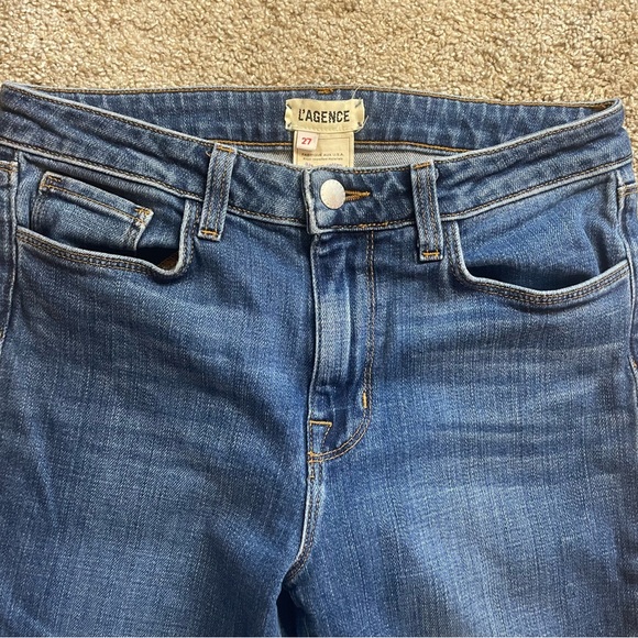 L’Agence - Bell High Rise Flare Jeans. Size 27 - Picture 4 of 11